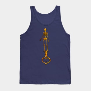 Skeleton Key (back print) Tank Top